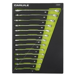 Carlyle Hand Tools Combination Wrench Set 7mm to 19mm - 6 Point (CCW613M)