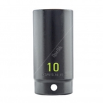 Carlyle Hand Tools Deep Impact Socket - 1/2 Inch Drive - 6 Point (CISD12010M)