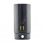 Carlyle Hand Tools Deep Impact Socket - 1/2 Inch Drive - 6 Point (CISD12011M)