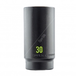 Carlyle Hand Tools Deep Impact Socket - 1/2 Inch Drive - 6 Point (CISD12030M)