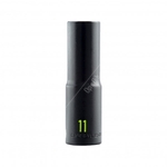 Carlyle Hand Tools Deep Impact Socket - 3/8 Inch Drive - 6 Point (CISD38011M)