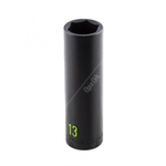 Carlyle Hand Tools Deep Impact Socket - 3/8 Inch Drive - 6 Point (CISD38013M)