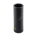 Carlyle Hand Tools Deep Impact Socket - 3/8 Inch Drive - 6 Point (CISD38015M)