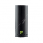 Carlyle Hand Tools Deep Impact Socket - 3/8 Inch Drive - 6 Point (CISD38019M)