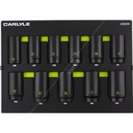 Carlyle Hand Tools Deep Impact Socket Set - 26-36MM - 1/2 Inch Drive - 6 Point (CISSD1211M)