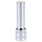 Carlyle Hand Tools Deep Metric Standard Socket - 1/2 Inch Drive (SD12011M)