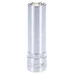 Carlyle Hand Tools Deep Metric Standard Socket - 1/2 Inch Drive (SD12015M)