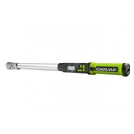 Carlyle Hand Tools Digital Flex Head Torque Wrench with Angle Indicator 16 to 339Nm  - 1/2 Inch Drive (CDTW12FL)