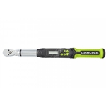 Carlyle Hand Tools Digital Flex Head Torque Wrench with Angle Indicator 6.77 to 134Nm - 3/8 Inch Drive (CDTW38FL)