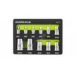 Carlyle Hand Tools External E Torx Socket Set E4 to E20 (CBSET11)