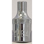 Carlyle Hand Tools External Star Socket  - 1/4 Inch Drive (S14E4)