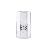 Carlyle Hand Tools External Torx Star Socket - 1/2 Inch Drive (CS12E18)