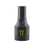 Carlyle Hand Tools Hex 60mm Long Iimpact Socket - 1/2 Inch Drive (CISH1212M)