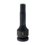 Carlyle Hand Tools Hex 60mm Long Impact Socket - 3/8 Inch Drive (CISH3805M)