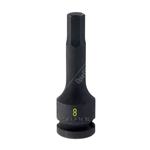 Carlyle Hand Tools Hex 60mm Long Impact Socket - 3/8 Inch Drive (CISH3808M)