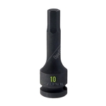 Carlyle Hand Tools Hex 60mm Long Impact Socket - 3/8 Inch Drive (CISH3810M)