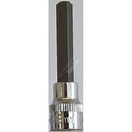 Carlyle Hand Tools Hex Bit Socket - 80mm Long - 1/2 Inch Drive (SH1206M)