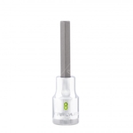 Carlyle Hand Tools Hex Bit Socket 82mm Long - 1/2 Inch Drive (CSH1208M)