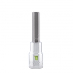 Carlyle Hand Tools Hex Bit Socket 82mm Long - 1/2 Inch Drive (CSH1210M)
