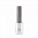 Carlyle Hand Tools Hex Bit Socket 90mm Long - 1/2 Inch Drive (CSH1215M)