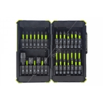 Carlyle Hand Tools Hex Impact Bit Set with Holder - 1/4 Inch Drive (CIBS42)