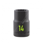 Carlyle Hand Tools Impact Socket - 1/2 Inch Drive - 12 Point (CIS12114M)