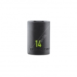 Carlyle Hand Tools Impact Socket - 3/8 Inch Drive - 6 Point (CIS3814M)