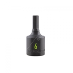 Carlyle Hand Tools Impact Socket - 3/8 Inch Drive - 6 Point (CIS3821M)