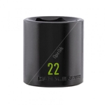 Carlyle Hand Tools Impact Socket - 3/8 Inch Drive - 6 Point (CIS3822M)