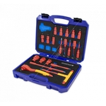 Carlyle Hand Tools Insulated Socket Set VDE - 1/2 Inch Drive (NCEH020S)