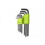 Carlyle Hand Tools Long Magnetic Hex Ball Key Metric 1.5-10mm (CHKLMMS9)