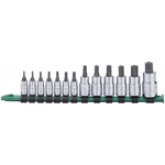 Carlyle Hand Tools Metric Tamper Proof Star Bit Set (BSTH13)