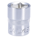 Carlyle Hand Tools Shallow Metric Standard Socket - 3/8 Inch Drive (S38016M)