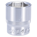 Carlyle Hand Tools Shallow Metric Standard Socket - 3/8 Inch Drive (S38020M)