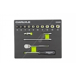Carlyle Hand Tools Socket Set - 5-14mm - 1/4 Inch Drive - 6 Point (CSS14015M)