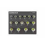 Carlyle Hand Tools Standard Chrome Socket Set 10-24mm - 1/2 Inch Drive - 6 Point (CSS12015M)