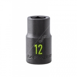 Carlyle Hand Tools Standard Impact Socket - 1/2 Inch Drive - 6 Point (CIS1212M)