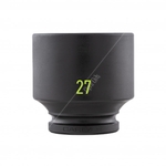 Carlyle Hand Tools Standard Impact Socket - 1 Inch Drive - 6 Point (CIS0127M)