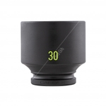 Carlyle Hand Tools Standard Impact Socket - 1 Inch Drive - 6 Point (CIS0130M)
