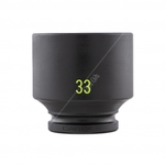 Carlyle Hand Tools Standard Impact Socket - 1 Inch Drive - 6 Point (CIS0133M)