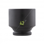 Carlyle Hand Tools Standard Impact Socket - 1 Inch Drive - 6 Point (CIS0142M)