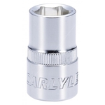 Carlyle Hand Tools Standard Shallow Socket - 1/2 Inch Drive (S12014M)