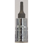 Carlyle Hand Tools Star Plus Bit Socket  - 1/4 Inch Drive (S14TP10)