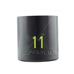 Carlyle Hand Tools Stubby Impact Socket - 1/2 Inch Drive - 6 Point (CISST1211M)