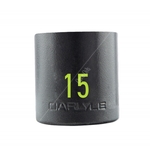 Carlyle Hand Tools Stubby Impact Socket - 1/2 Inch Drive - 6 Point (CISST1215M)