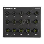 Carlyle Hand Tools Stubby Impact Socket Set - 10mm-24mm - 1/2 Inch Drive - 6 Point (CISST1215SM)