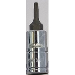 Carlyle Hand Tools Tampe Star Bit Socket  - 1/4 Inch Drive (S14T10H)