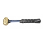 Carlyle Tools Brass Hammer - Fiberglass Handle