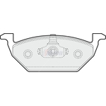 Fahren Brake Pads - Front (FBP3030)