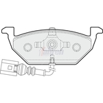 Fahren Brake Pads - Front (FBP3031)